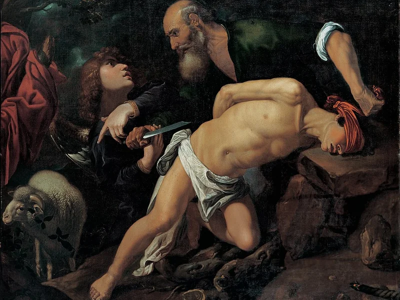 1580-Pedro Orrente - Sacrificio di Isacco - Bilbao, Museo de Bellas Artes de Bilbao